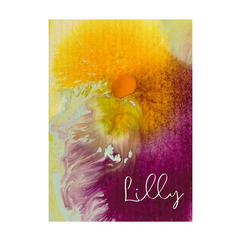 Pre Designed geboortekaartje (Lilly)
