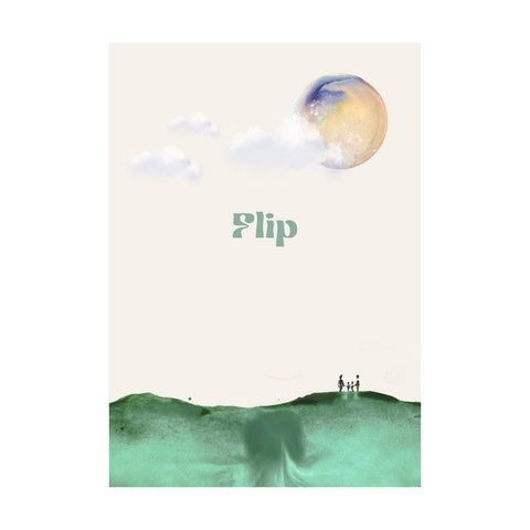 Pre Designed geboortekaartje (Flip)