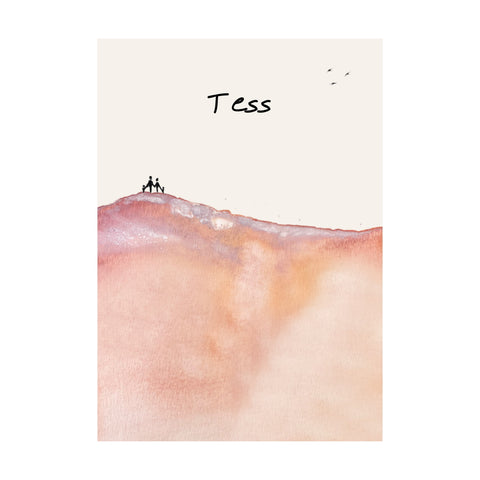 Pre Designed geboortekaartje (Tess)