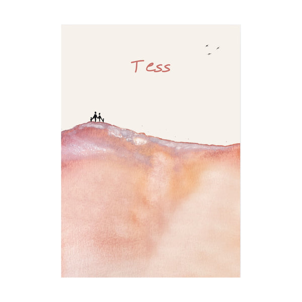Pre Designed geboortekaartje (Tess)
